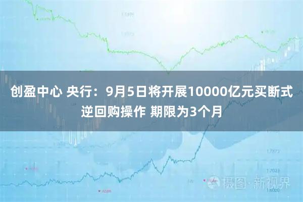 创盈中心 央行：9月5日将开展10000亿元买断式逆回购操作 期限为3个月