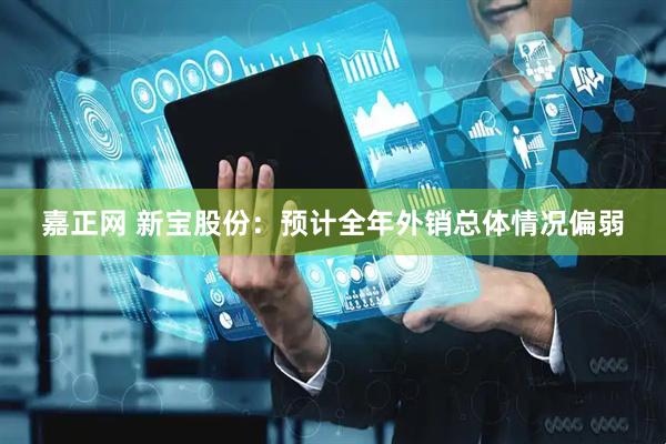 嘉正网 新宝股份：预计全年外销总体情况偏弱